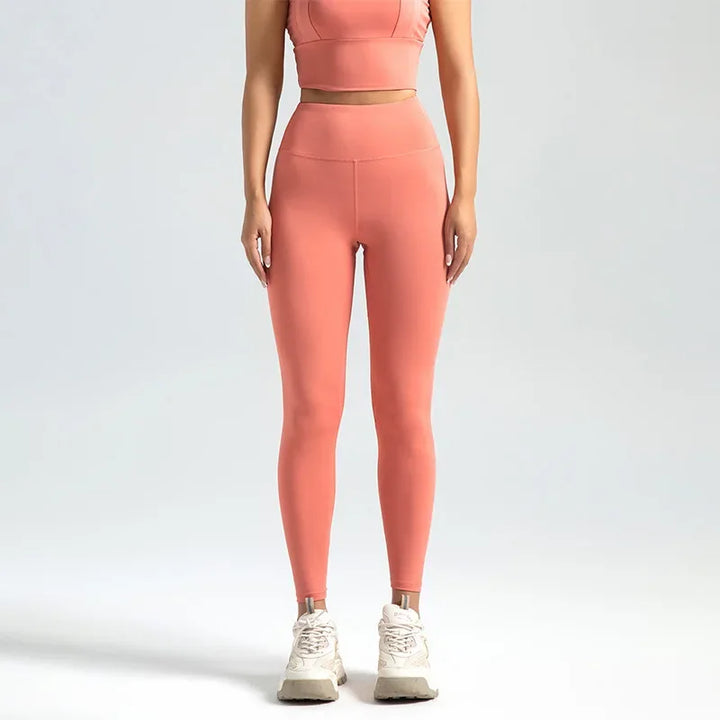 Women's Nylon High Waist Seamless Yoga Leggings Booty Lift Gym Tights