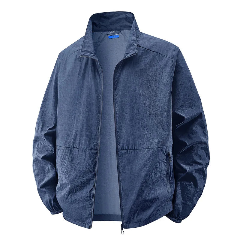 Men's Nylon Jacket Windbreaker Coat