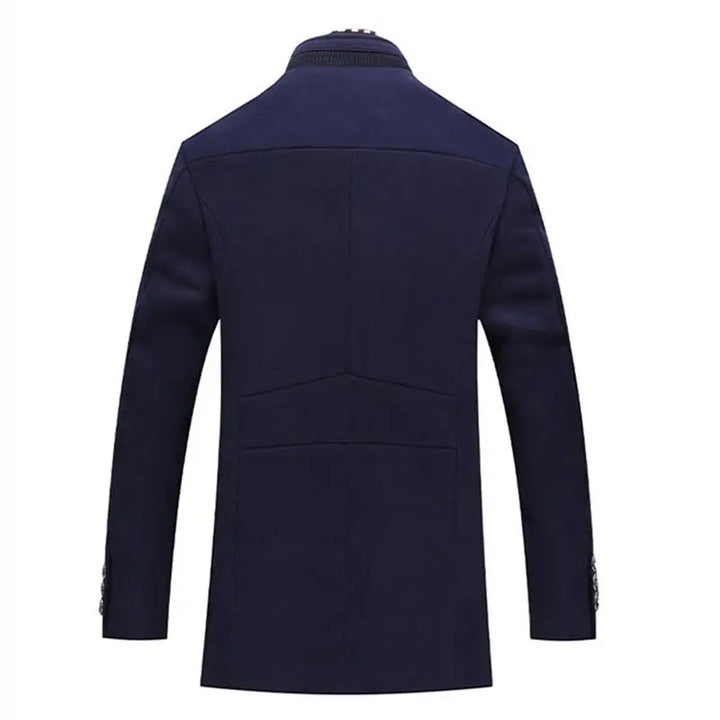 Men's Business Wool Blend Overcoat
