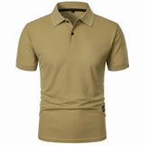 Men’s Silk Blend Wrinkle Resistant Short-Sleeve Polo