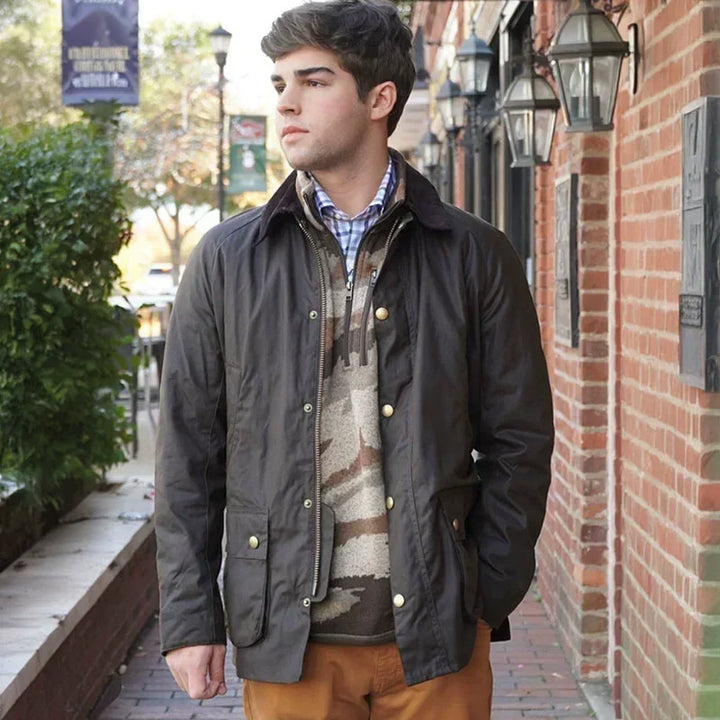 Men's Weatherproof Jacket and Quilted Zip-In Gilet Vest