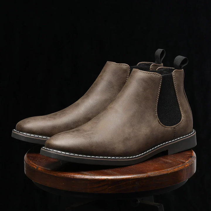 Men's Leather Chelsea Ankle Boots