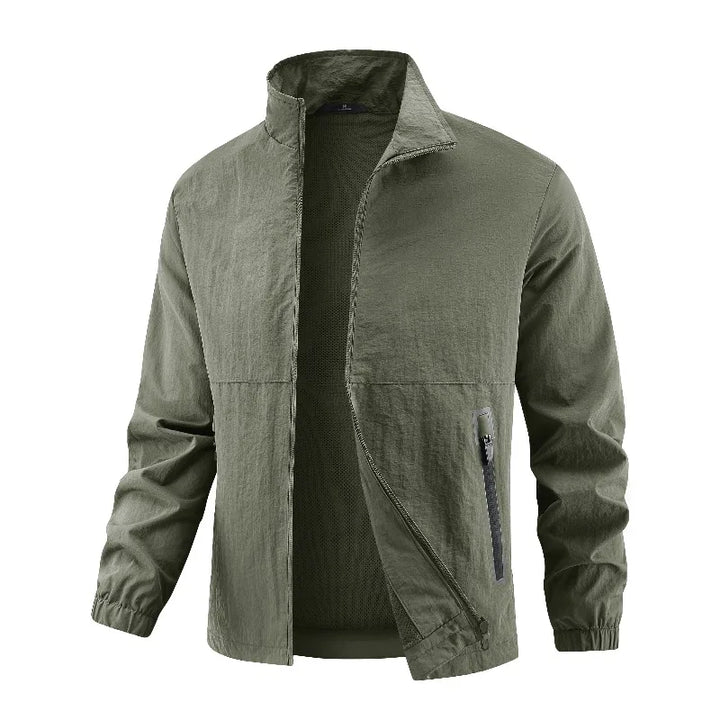 Men's Lightweight Tailored Nylon Casual Jacket