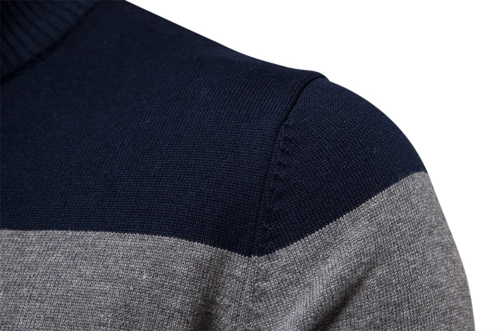 Men’s Merino Wool Quarter-Zip Sweater