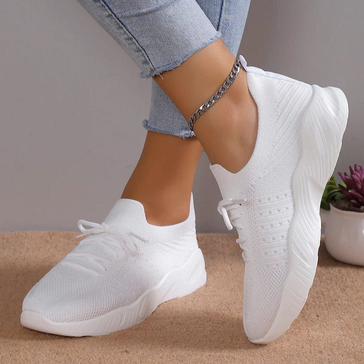 Women's Knit Running Shoes Trainers Sneakers