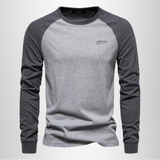 Men's Merino Wool Raglan Long Sleeve Shirt