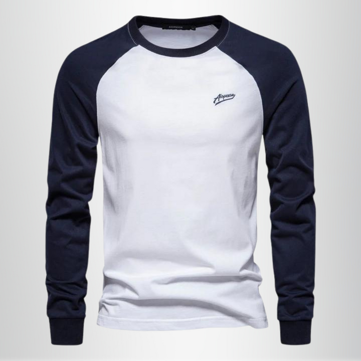 Men's Merino Wool Raglan Long Sleeve Shirt