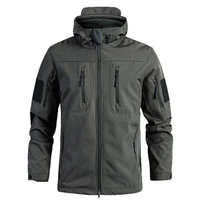 Men's Tactical Fleece Softshell Jacket