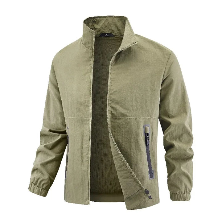 Men's Lightweight Tailored Nylon Casual Jacket