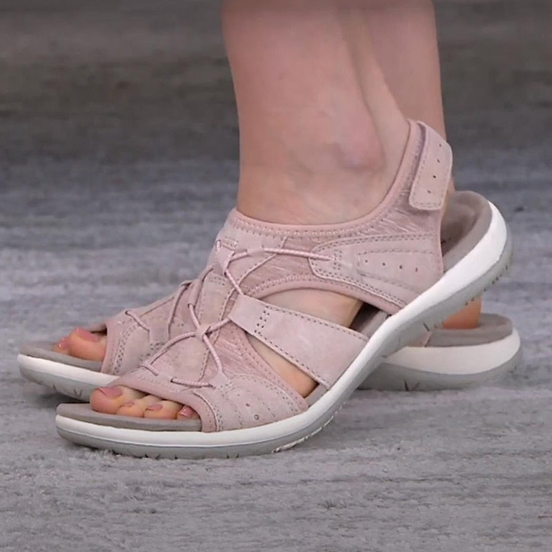 Sandals for Comfort | Adjustable Straps | Pink