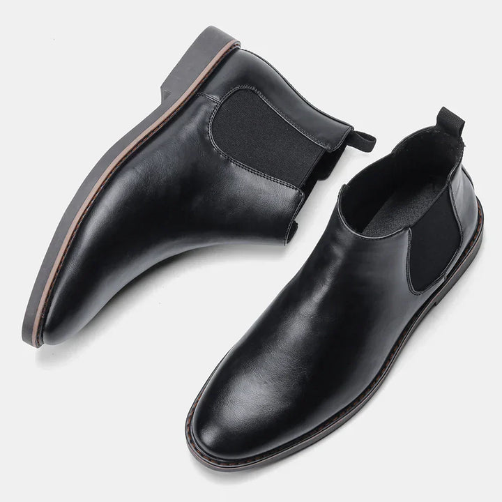 Men's Leather Chelsea Ankle Boots