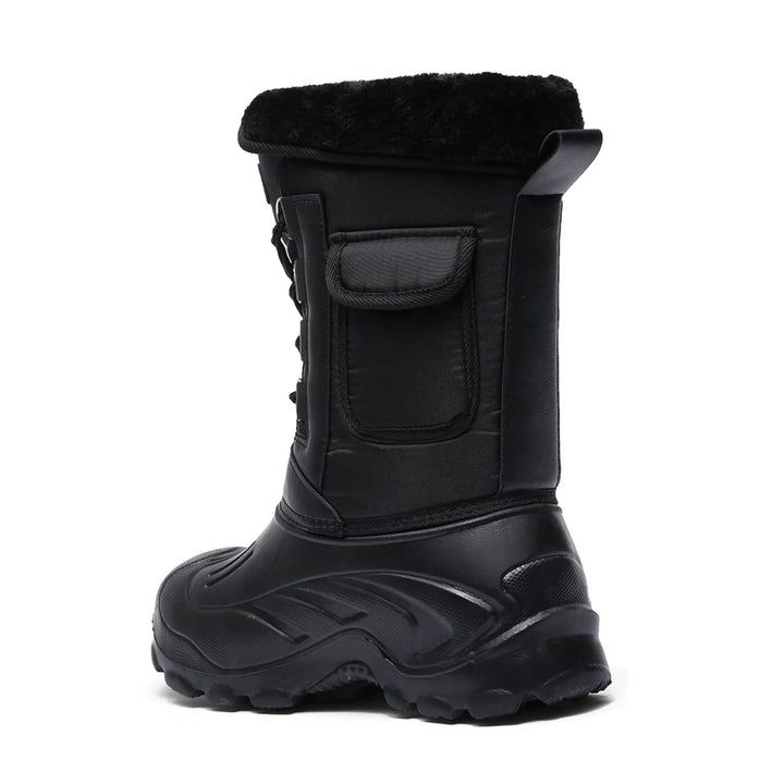 Men's Waterproof Rubber Camouflage Outdoor Snow Boots