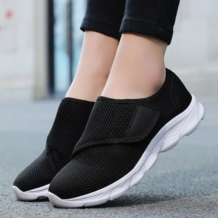 Men's Mesh and Rubber Orthopedic Walking Sneakers