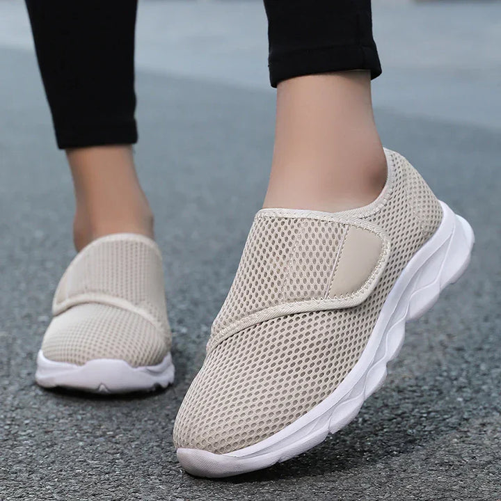 Men's Mesh and Rubber Orthopedic Walking Sneakers