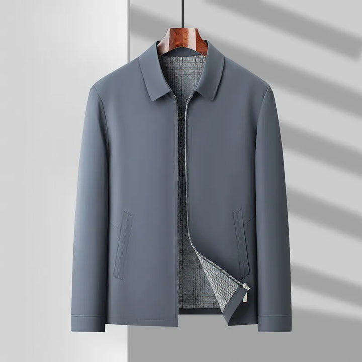 Men's Fleece Harrington Zipper Jacket