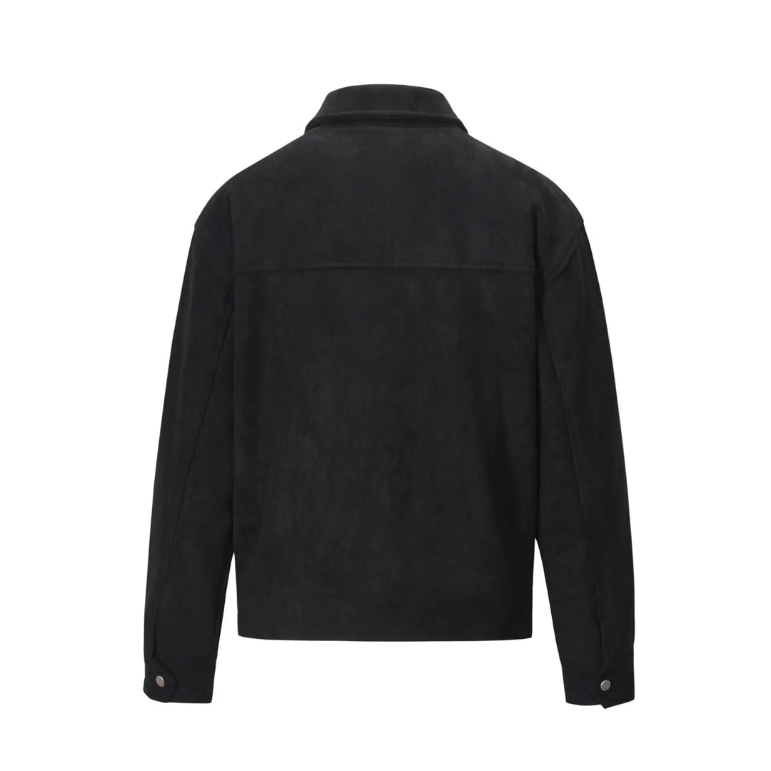Men's Suede Harrington Bomber Jacket