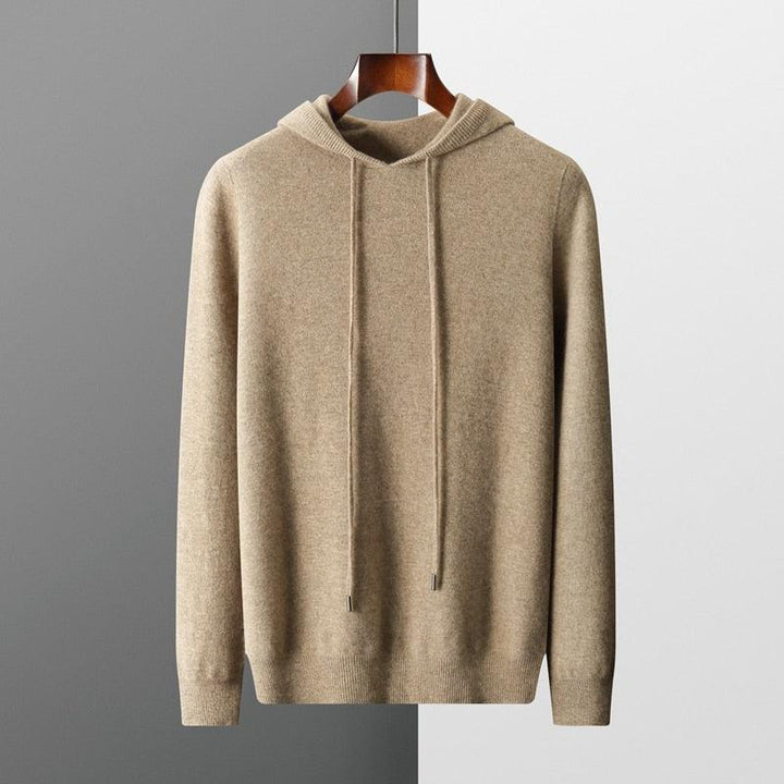Men’s Knit Hooded Sweater Knitwear Hoodie