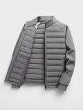 Men’s Hooded Nylon Down-Filled Puffer Jacket