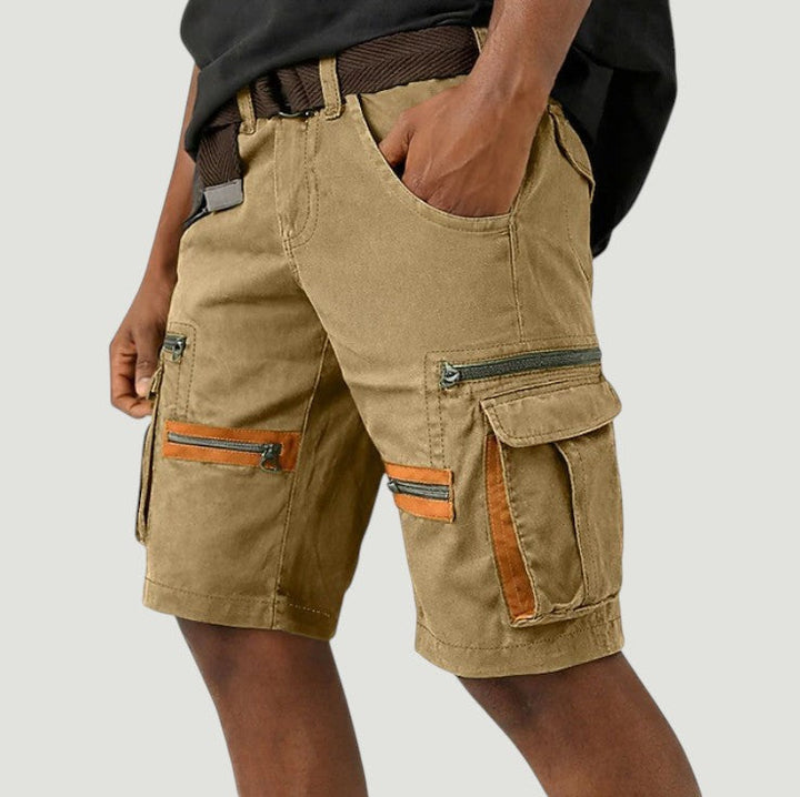 Men's Denim Cargo Tactical Shorts
