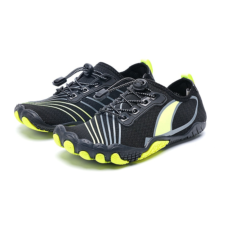 Men's Barefoot Breathable Mesh Lightweight Rubber Walking Shoes