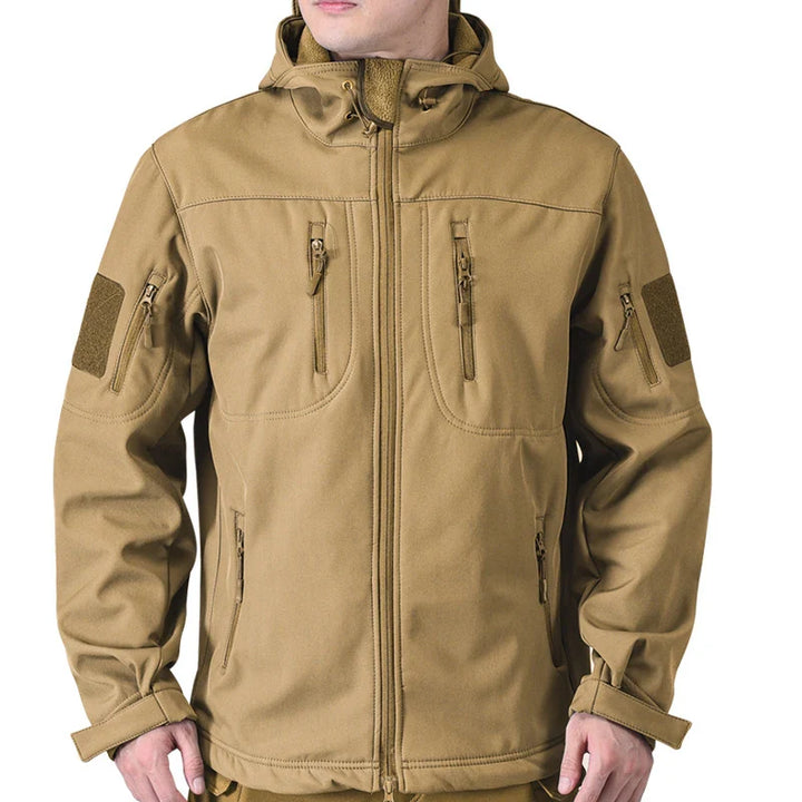 Men's Tactical Fleece Softshell Jacket