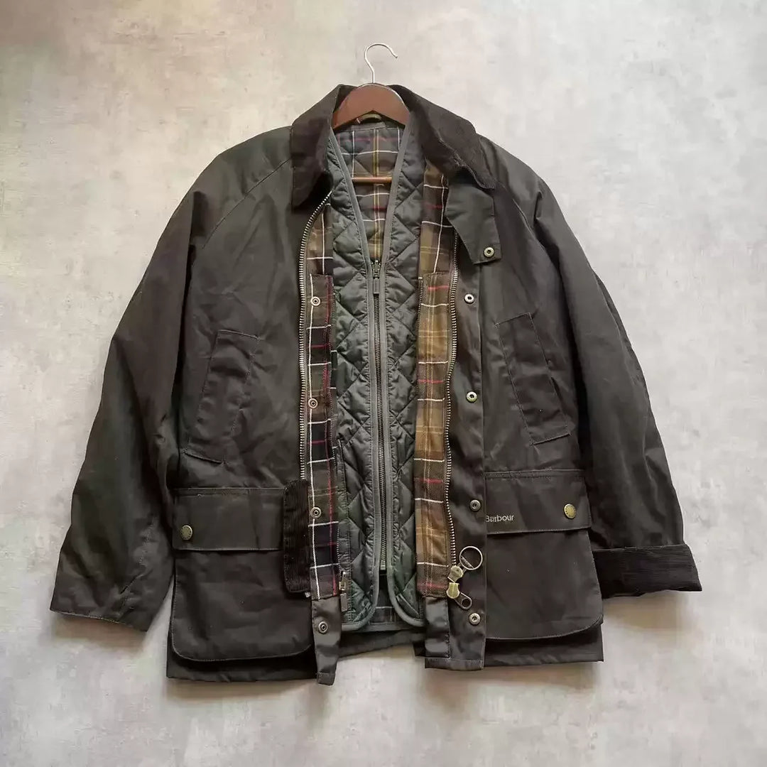 Men's Weatherproof Jacket and Quilted Zip-In Gilet Vest