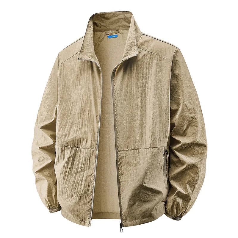 Men's Nylon Jacket Windbreaker Coat