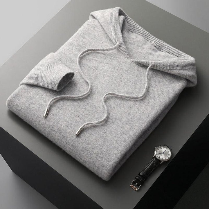 Men’s Knit Hooded Sweater Knitwear Hoodie