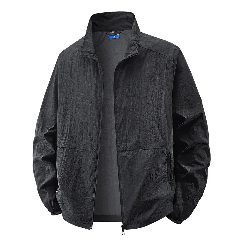 Men's Nylon Jacket Windbreaker Coat