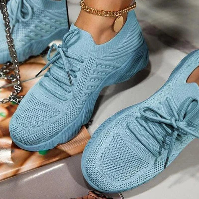 Women's Knit Running Shoes Trainers Sneakers