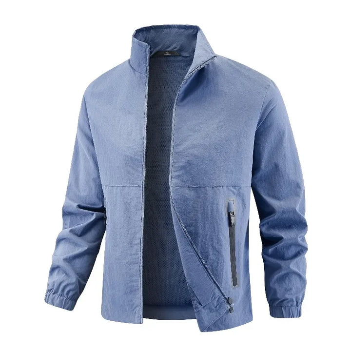 Men's Lightweight Tailored Nylon Casual Jacket