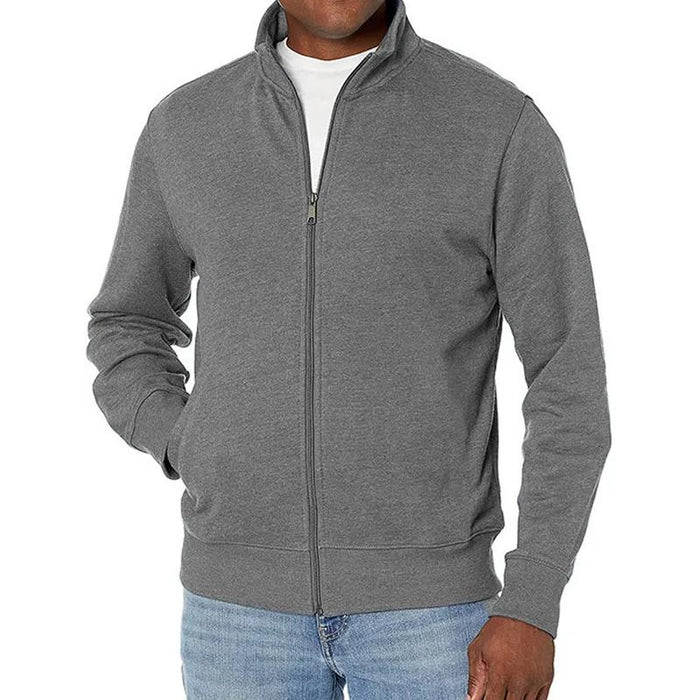 Men's Full Zip Fleece Cardigan Jacket