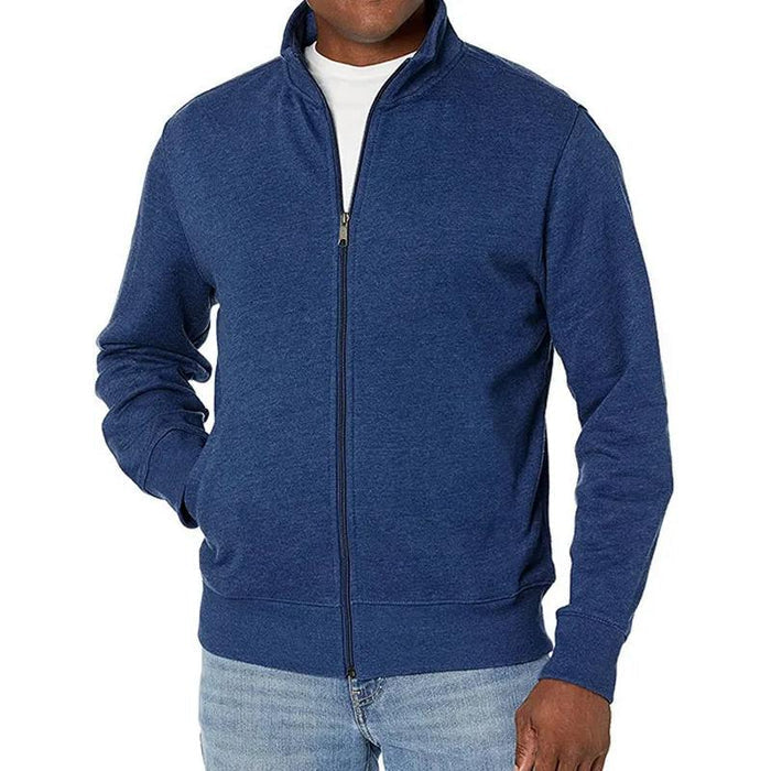 Men's Full Zip Fleece Cardigan Jacket
