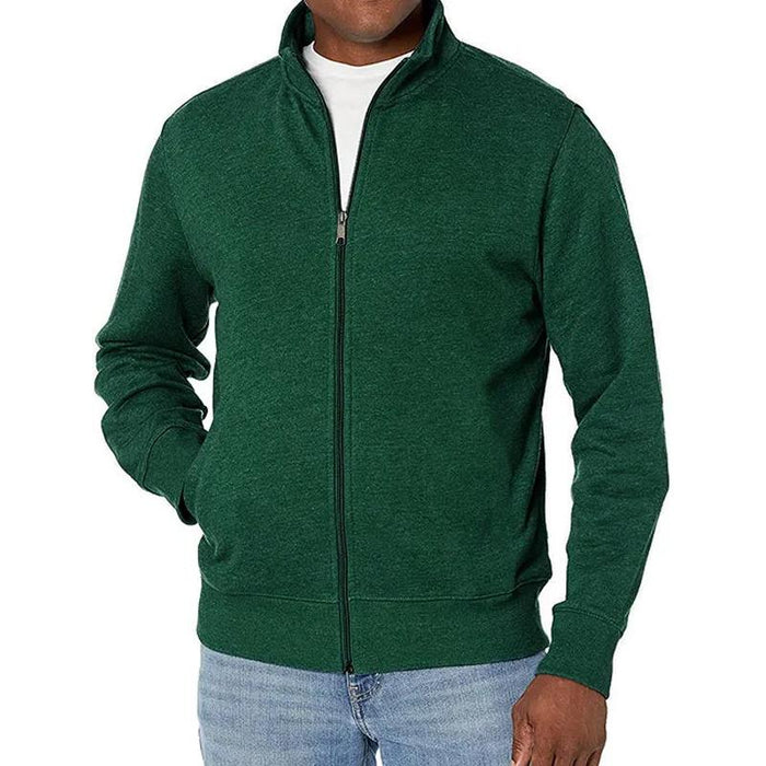 Men's Full Zip Fleece Cardigan Jacket