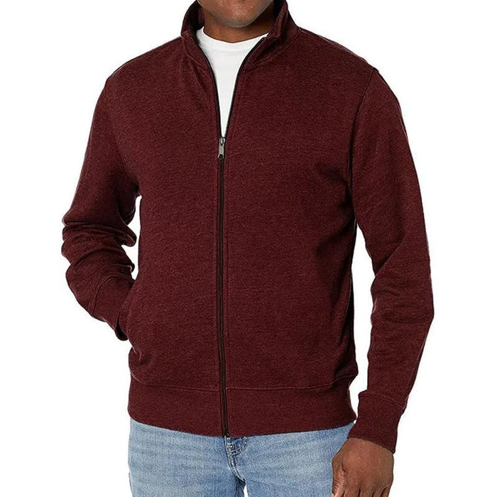 Men's Full Zip Fleece Cardigan Jacket