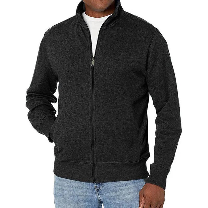 Men's Full Zip Fleece Cardigan Jacket