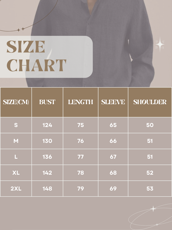 Linen Shirt For Men | Classic Fit