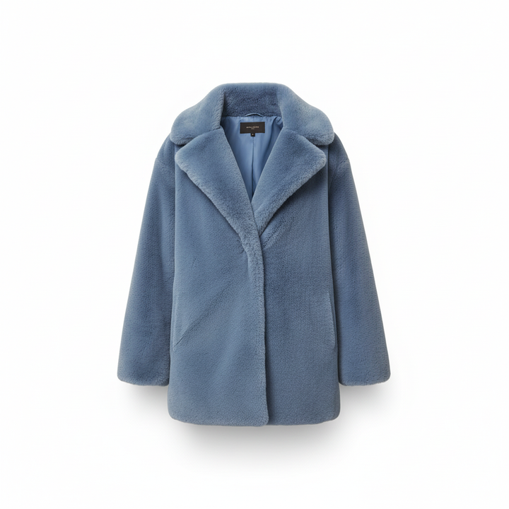 Women’s Faux-Fur Hooded Quilted Puffer Coat