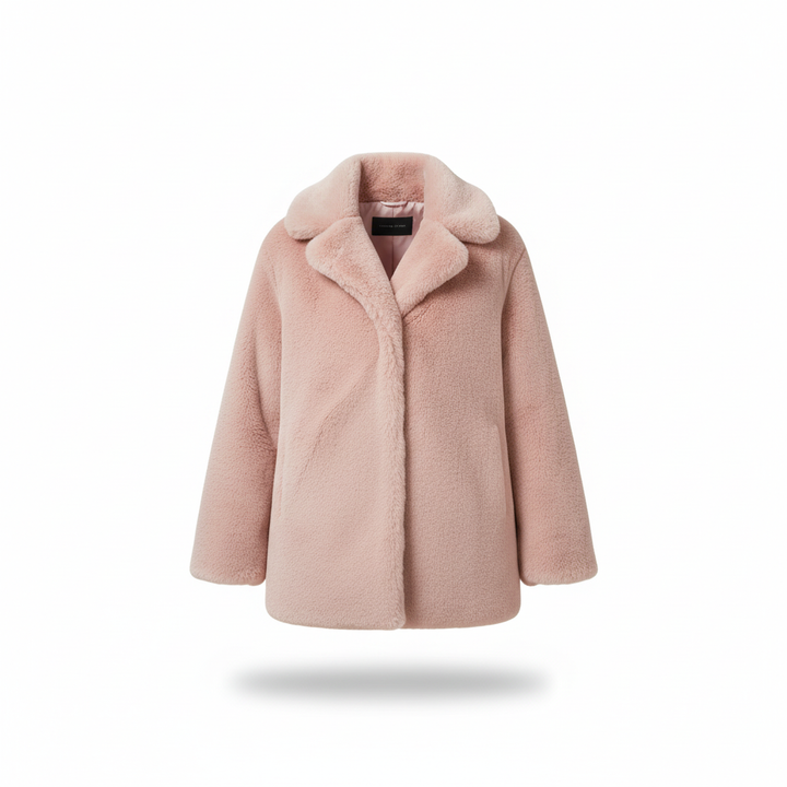 Women’s Faux-Fur Hooded Quilted Puffer Coat
