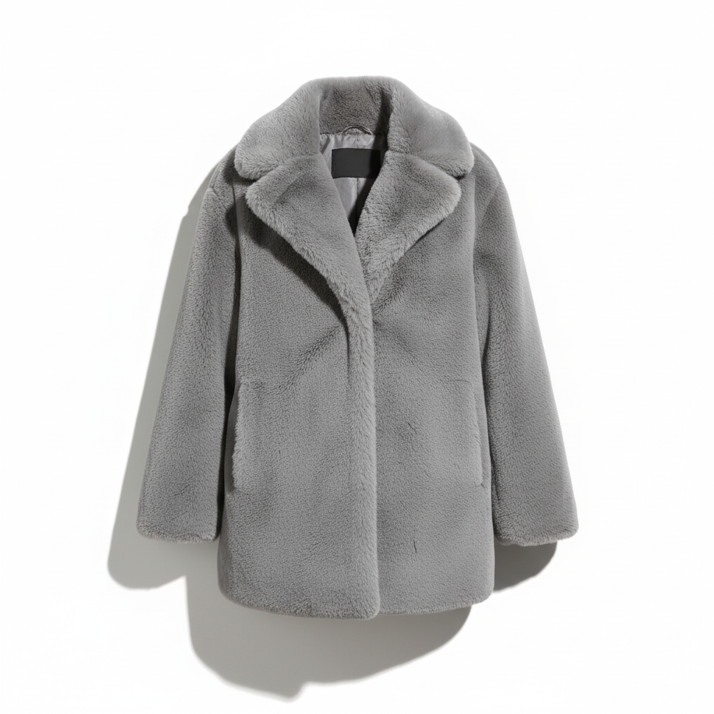 Women’s Faux-Fur Hooded Quilted Puffer Coat