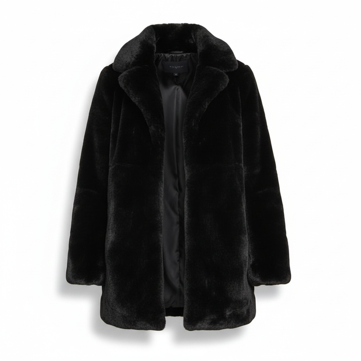 Women’s Faux-Fur Hooded Quilted Puffer Coat