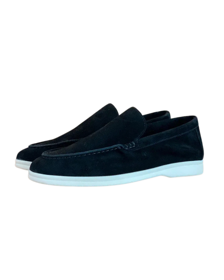 Men's Leather Slip-On Loafer Shoes