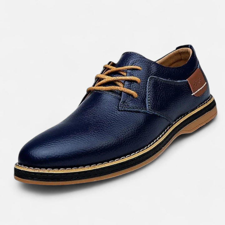 Men's Leather Derby Dress Shoes