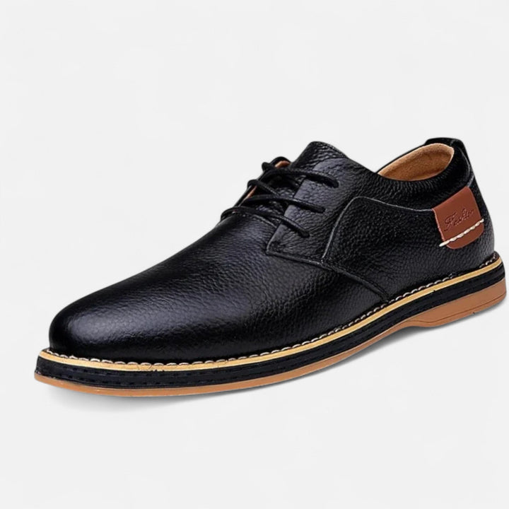 Men's Leather Derby Dress Shoes