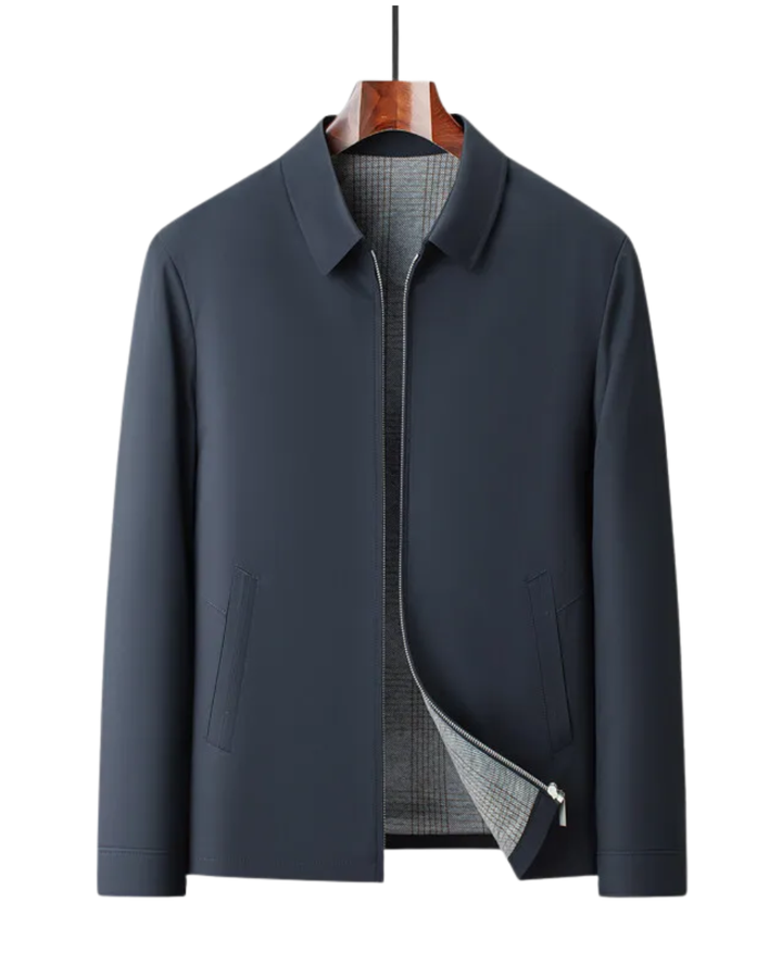 Men's Fleece Harrington Zipper Jacket