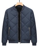 Men's Full-Zip Quilted Bomber Jacket