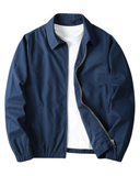 Men's Nylon Bomber Jacket Windbreaker Casual Coat