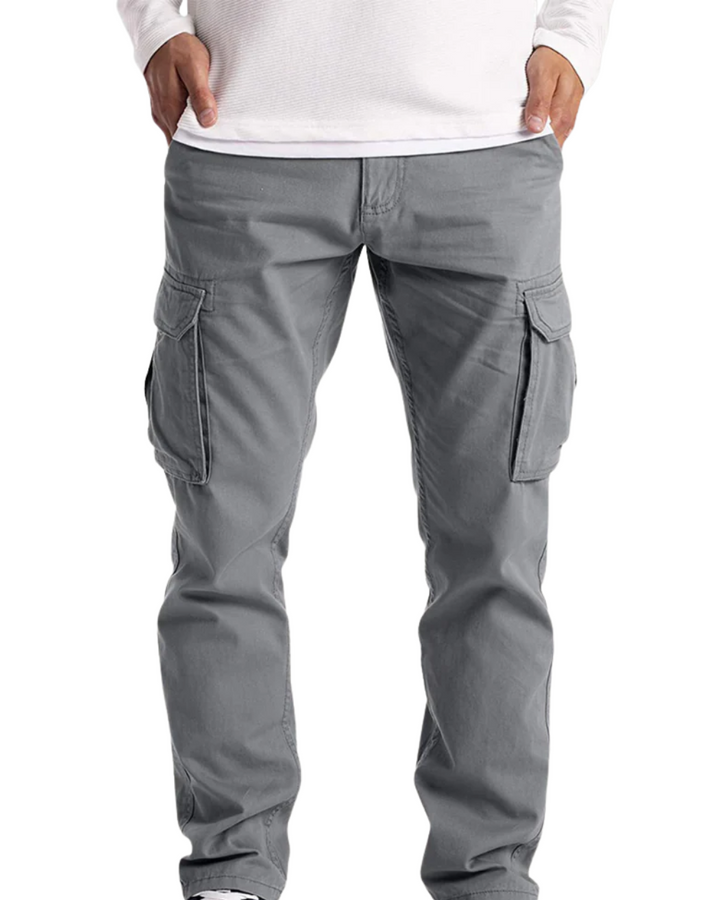Men’s Lightweight Woolmix Cargo Pants Tapered Fit