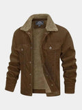 Men’s Wool-Blend Suede Trucker Jacket