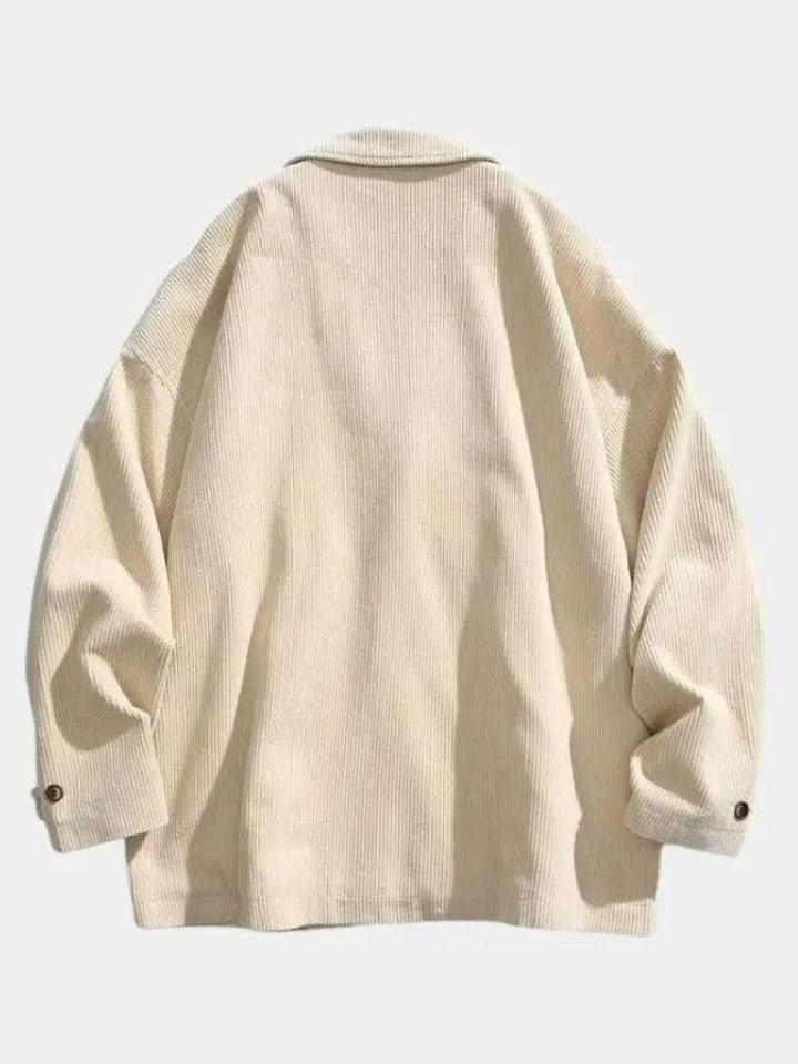 Men’s Corduroy Button-Front Jacket